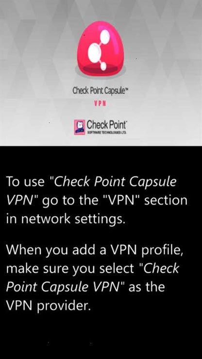 check point capsule vpn mac